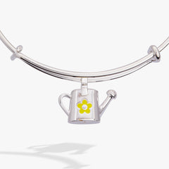 Watering Can Charm Bangle Silver | Alex and Ani