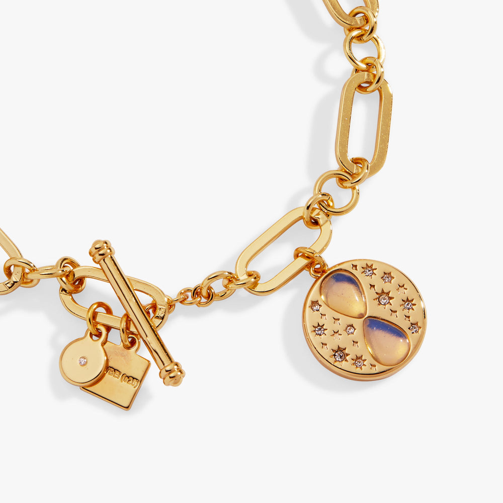 Harry Potter™ Time Turner Toggle Bracelet Gold | Alex and Ani