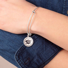 Class of 2020 Charm Bangle - Alex and Ani Rafaelian Silver | Alex and Ani