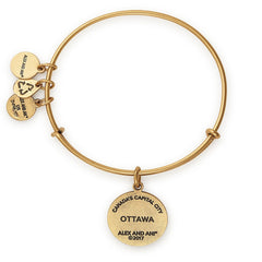 Ottawa Charm Bangle, Color Infusion - Alex and Ani Rafaelian Silver | Alex and Ani