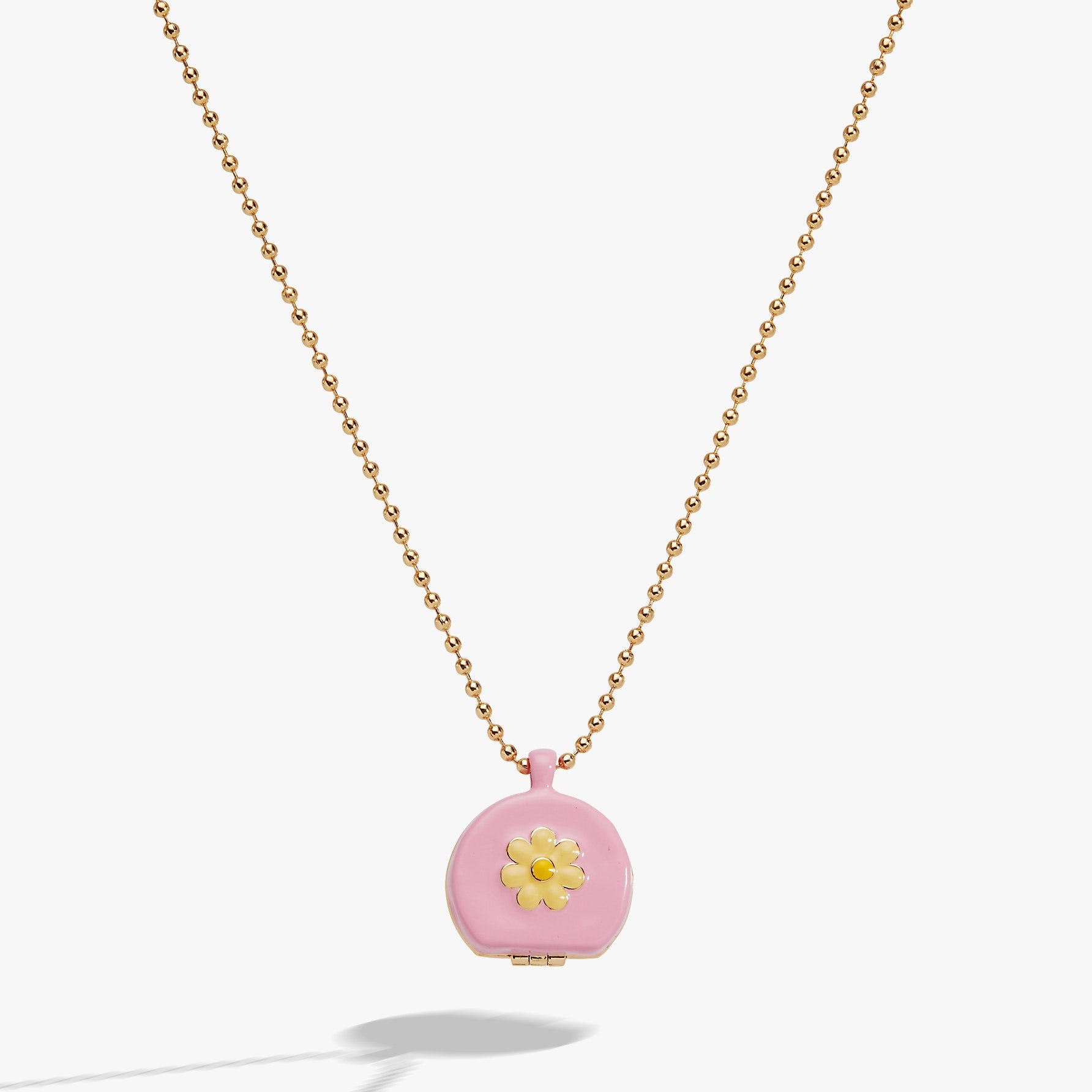 60s Hair Dryer Locket Pendant Gold | Alex and Ani