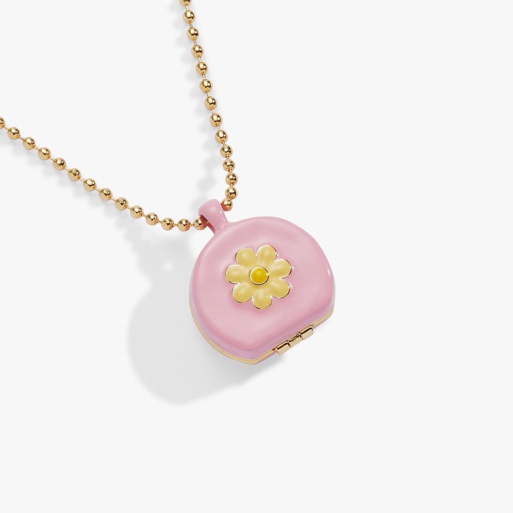 60s Hair Dryer Locket Pendant Gold | Alex and Ani