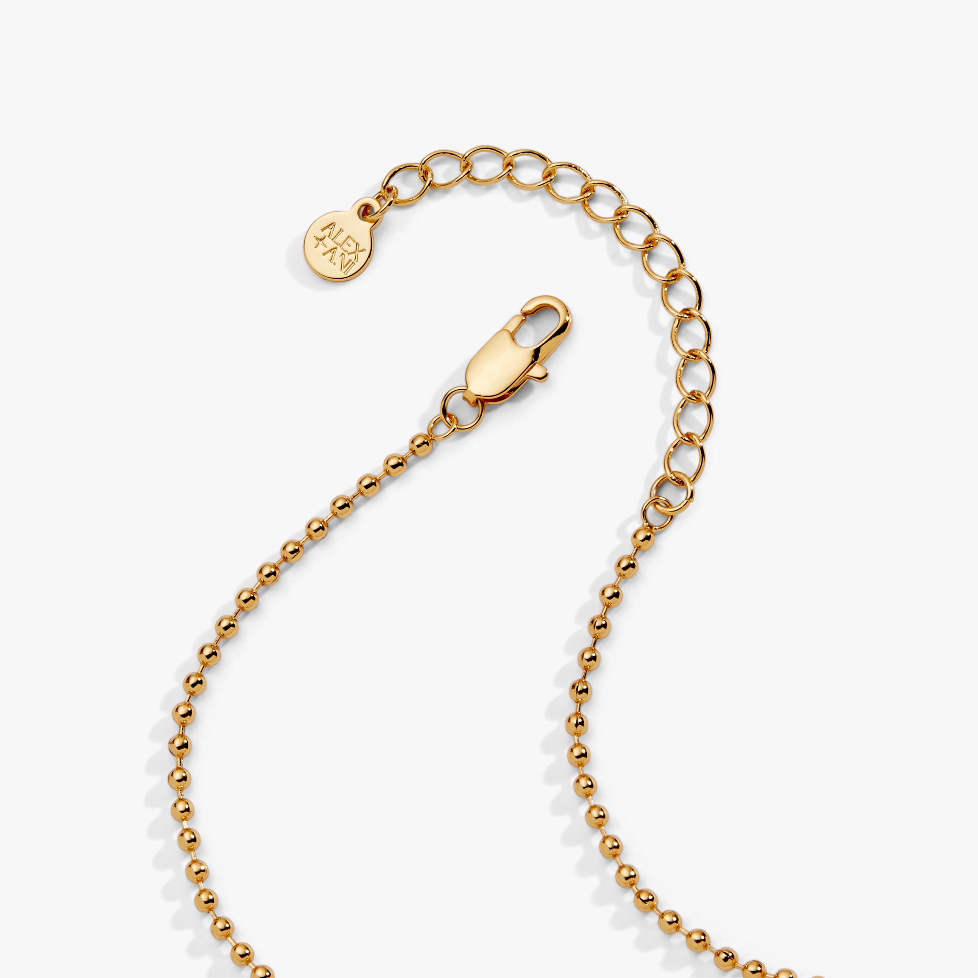 70s Roller Skate Necklace Gold | Alex and Ani
