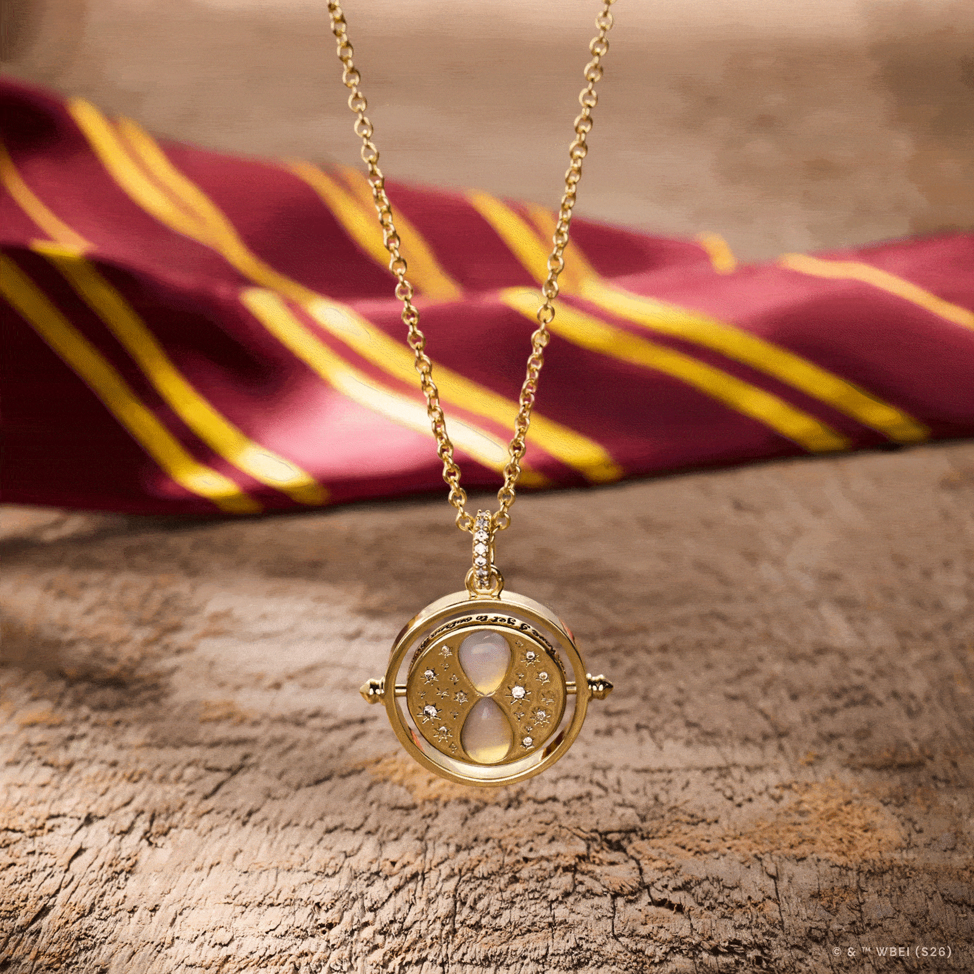 Harry Potter™ Time Turner Pendant Gold | Alex and Ani