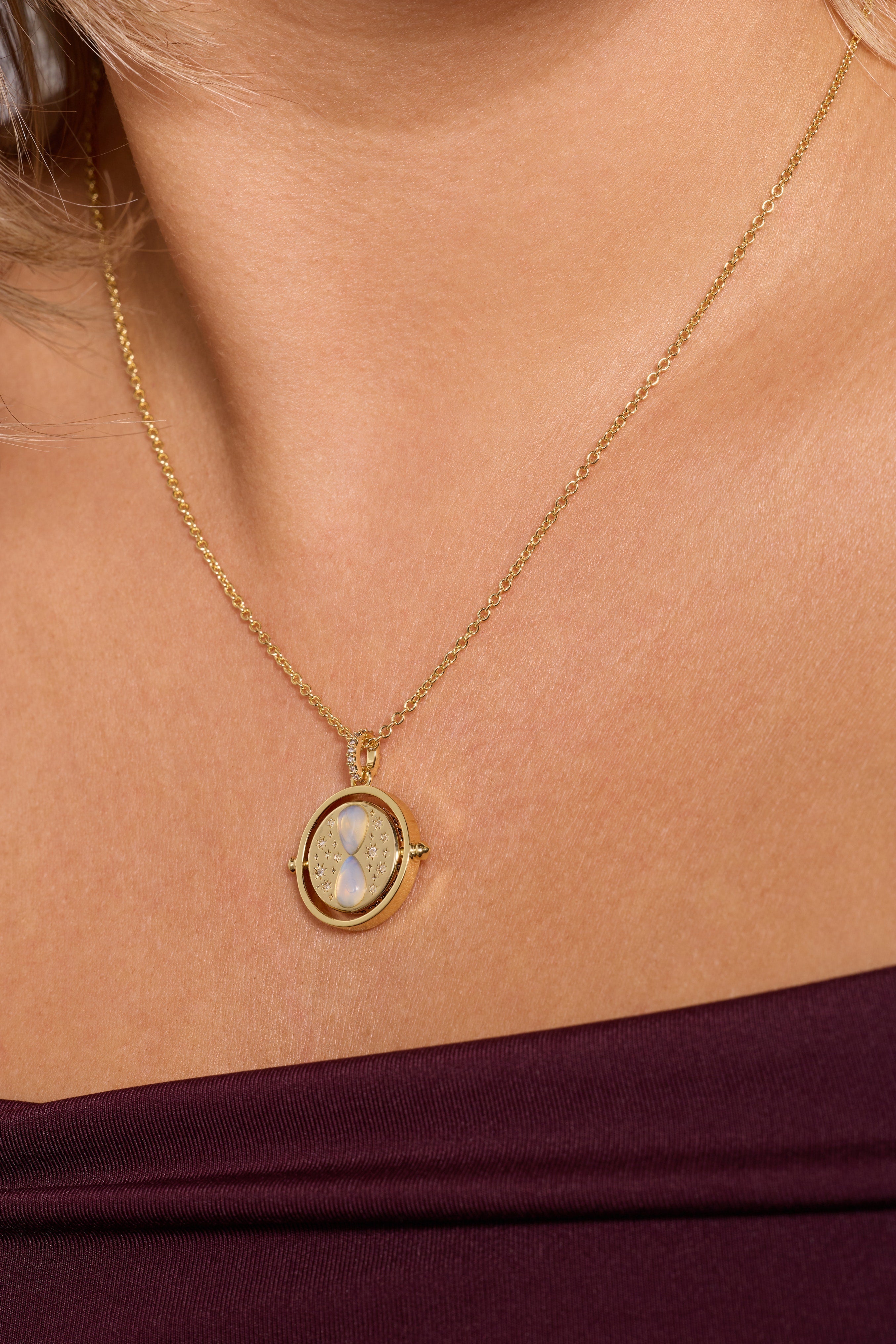 Harry Potter™ Time Turner Pendant Gold | Alex and Ani
