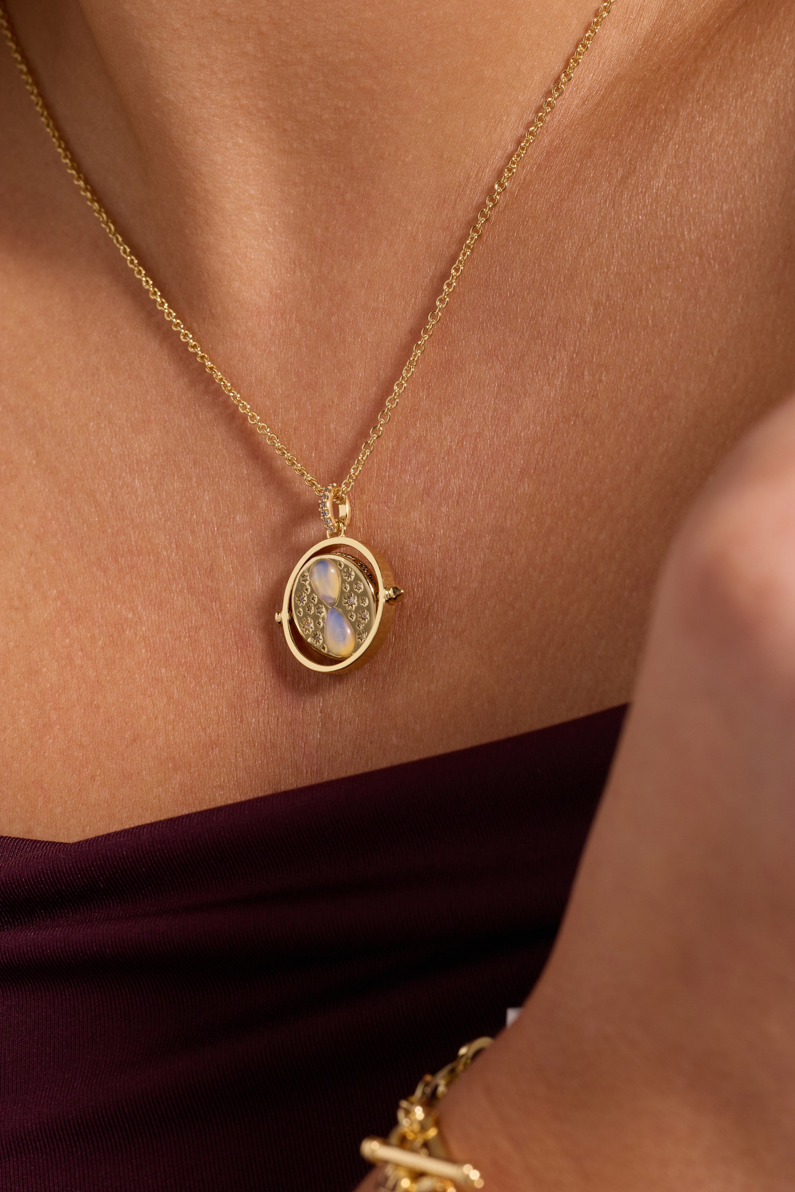 Harry Potter™ Time Turner Pendant Gold | Alex and Ani