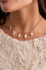 Winter Wonderland Multi Charm Necklace Gold | Alex and Ani