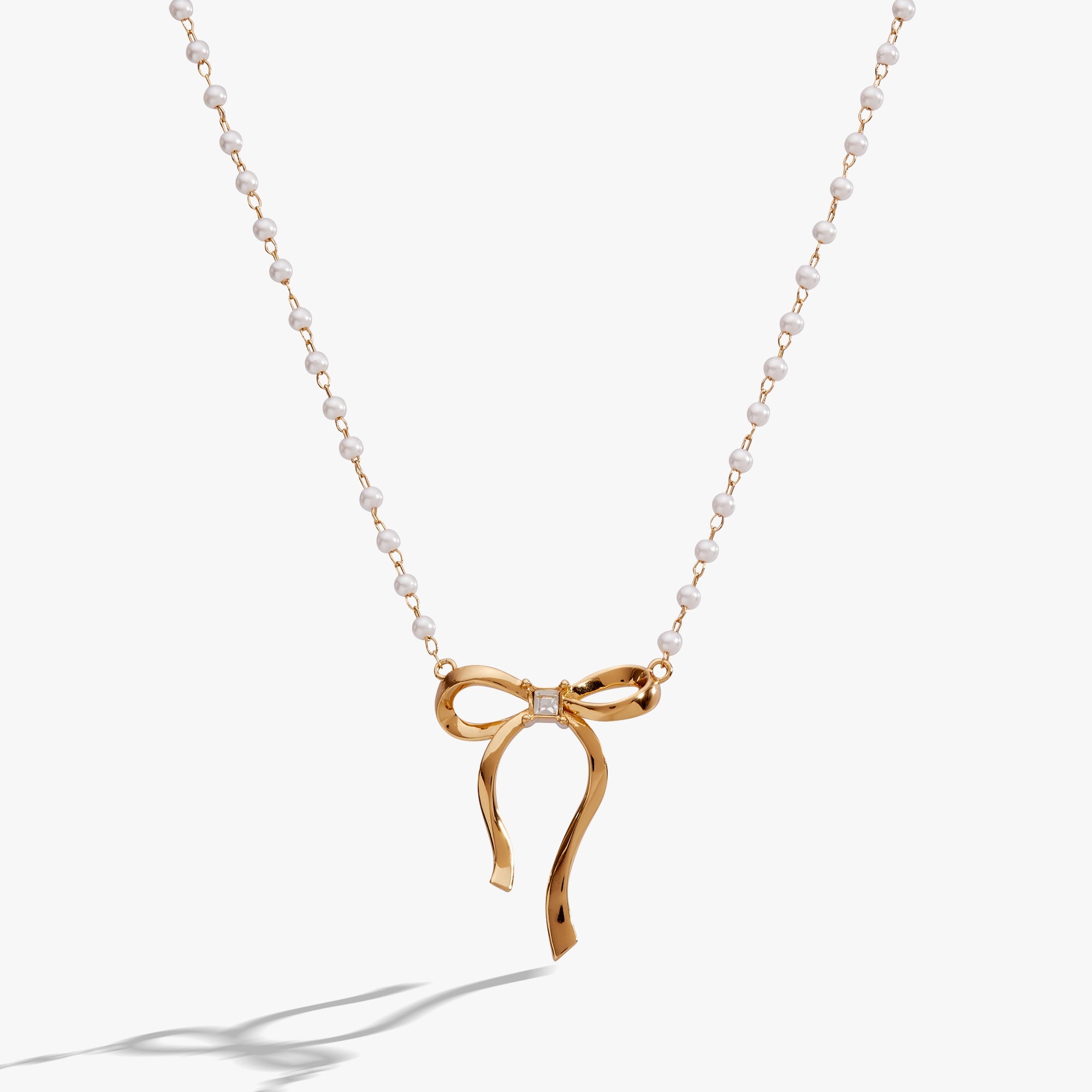 Pearl Coquette Necklace Gold | Alex and Ani