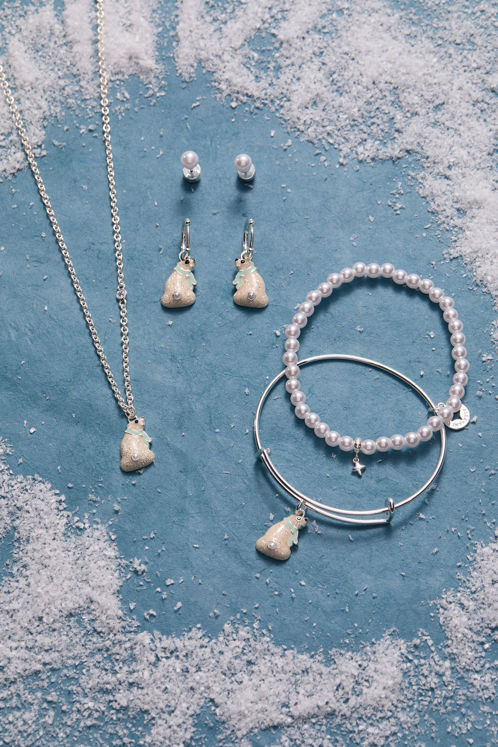 Polar Bear Pendant Necklace Silver | Alex and Ani