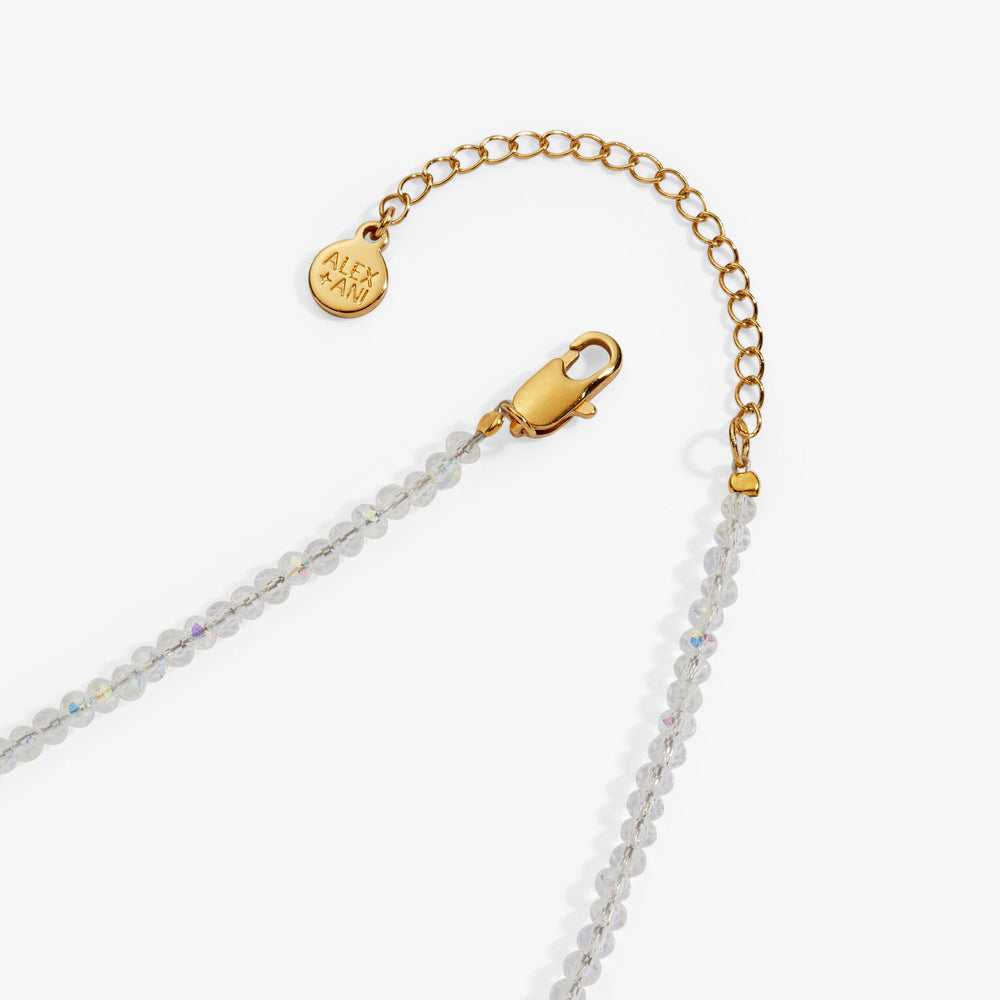 Light Bulb Beaded Necklace Gold | Alex and Ani