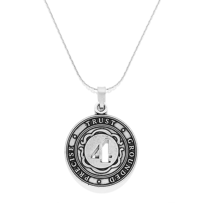 Number 4 Necklace, Expandable - Alex and Ani Rafaelian Silver | Alex and Ani
