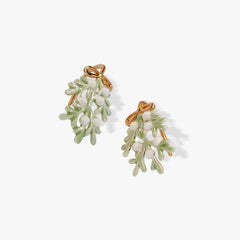 Mistletoe Earrings Gold | Alex and Ani