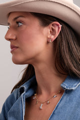Cosmic Cowgirl Stud Set Two Tone | Alex and Ani