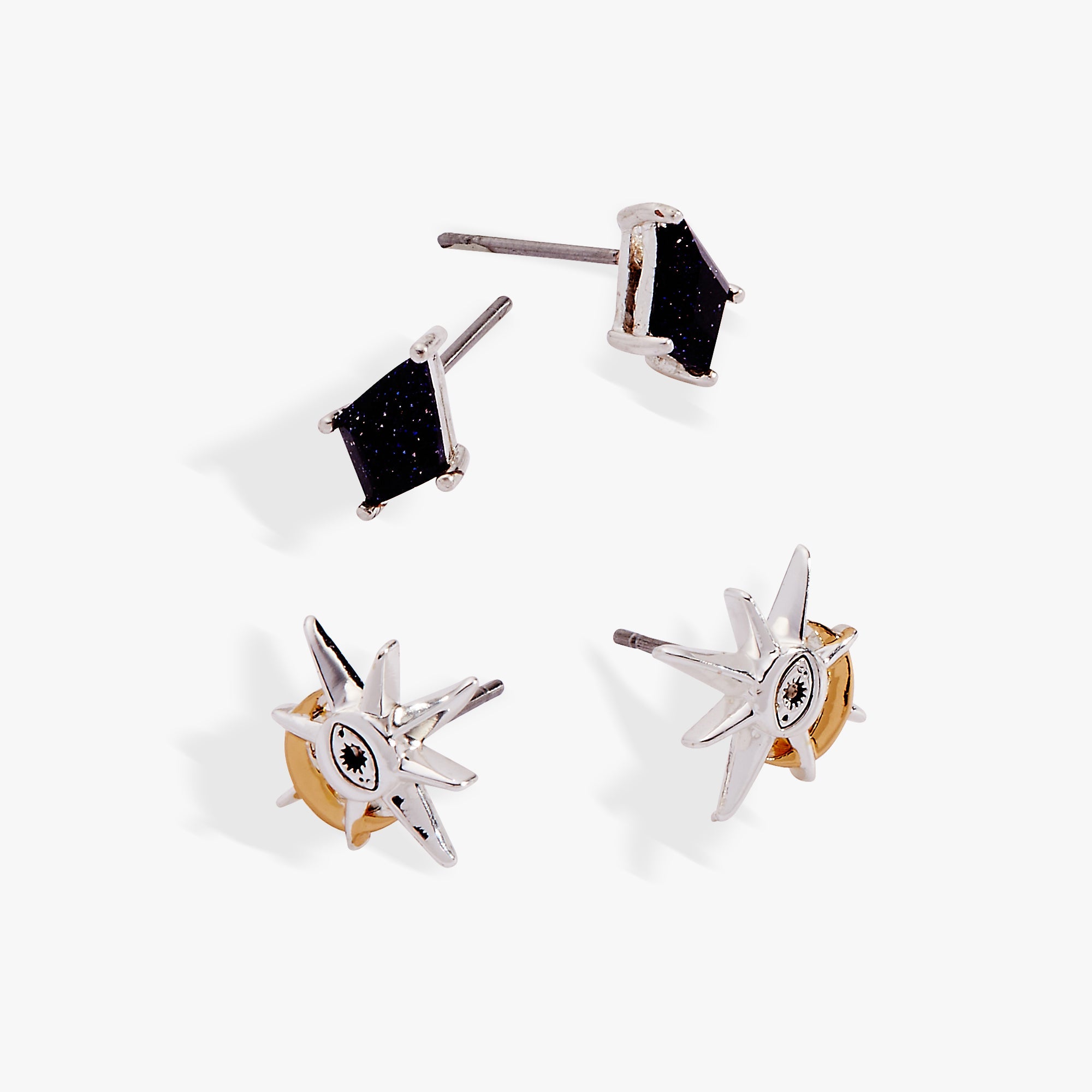Moon Magic Celestial Earring set of 2 Two Tone | Alex and Ani