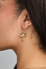 Spill the Tea Earrings Gold | Alex and Ani