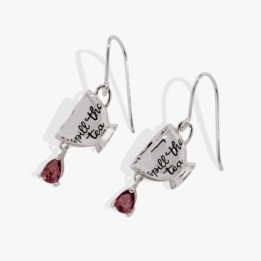 Spill the Tea Earrings Gold | Alex and Ani