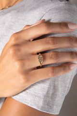 Scorpio Zodiac Ring Stainless Steel Gold | Alex and Ani