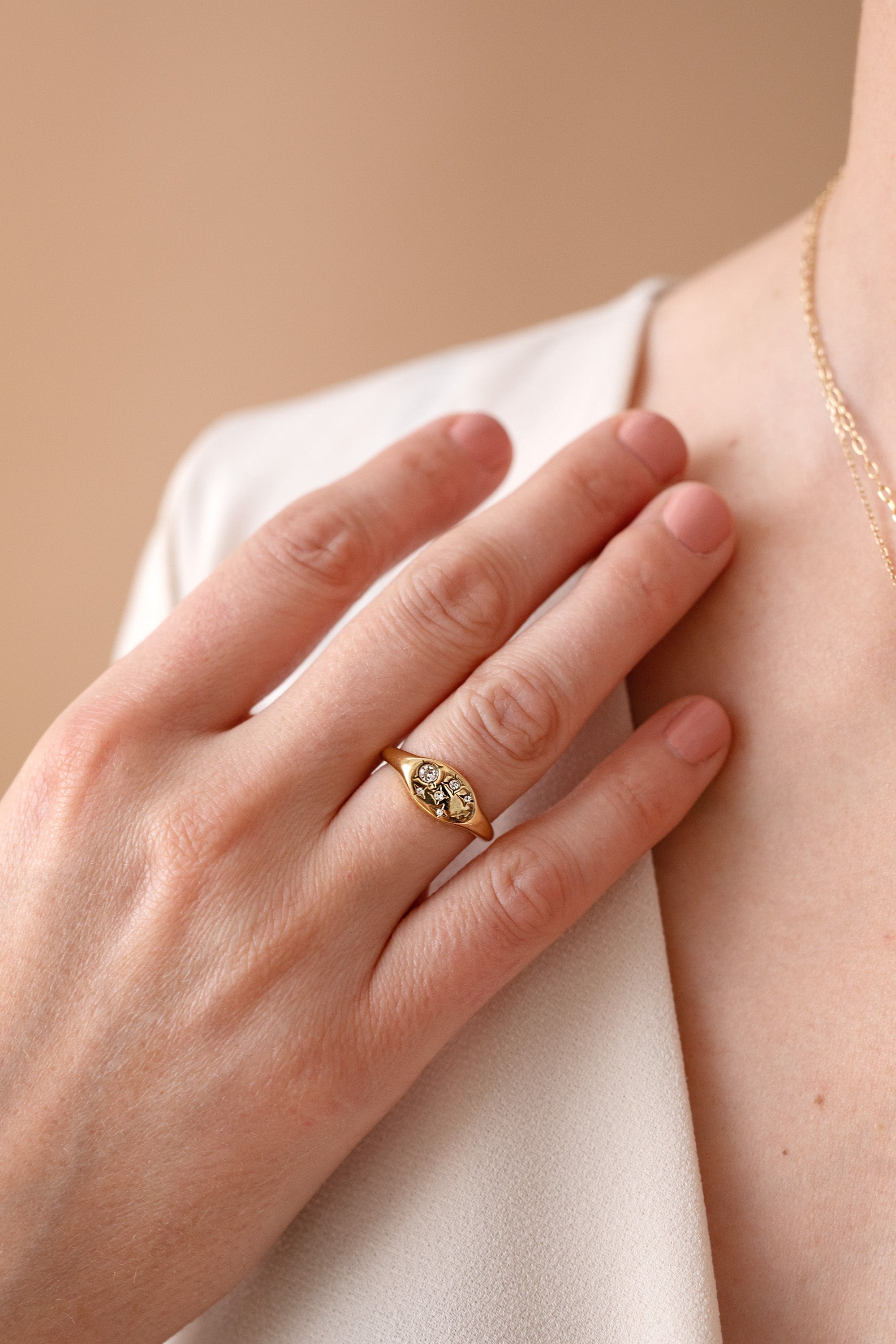 Sagittarius Zodiac Ring Stainless Steel Gold | Alex and Ani