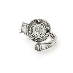 Number 9 Spoon Ring - Alex and Ani Sterling Silver | Alex and Ani