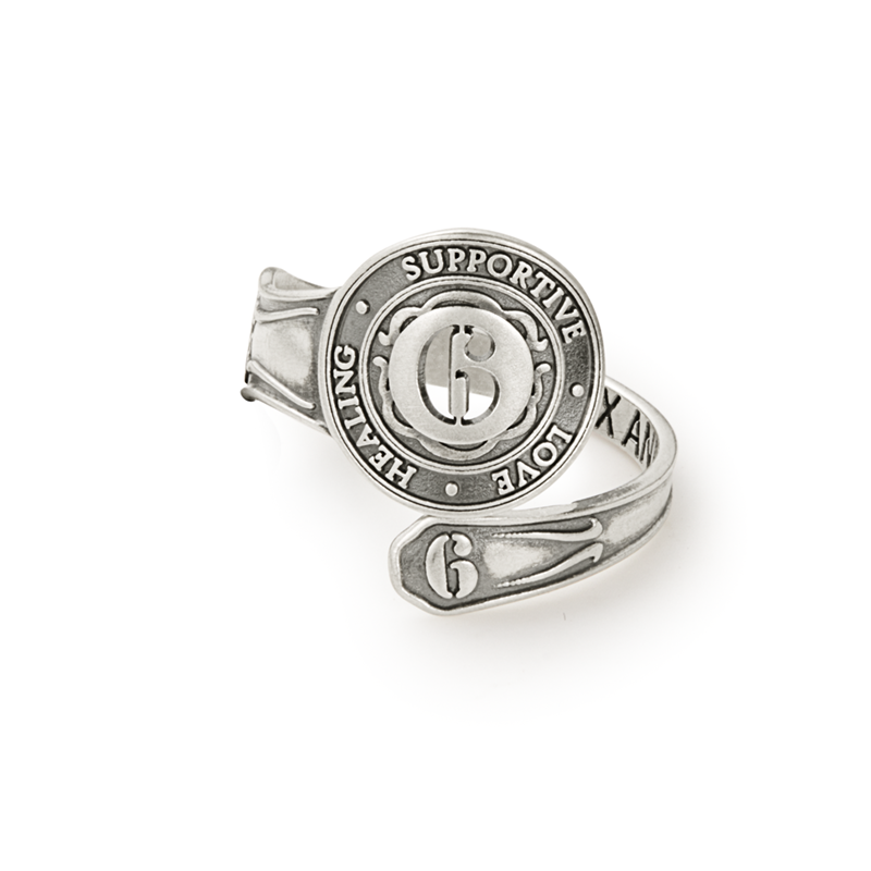 Number 6 Spoon Ring - Alex and Ani Sterling Silver | Alex and Ani