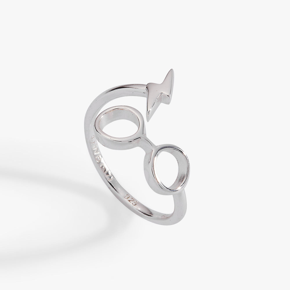 Harry Potter™ Glasses + Scar Ring Wrap - Alex and Ani 14kt Gold Over Sterling Silver | Alex and Ani