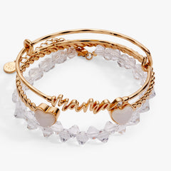 Mama Bangle Set of 3 Gold | Alex and Ani