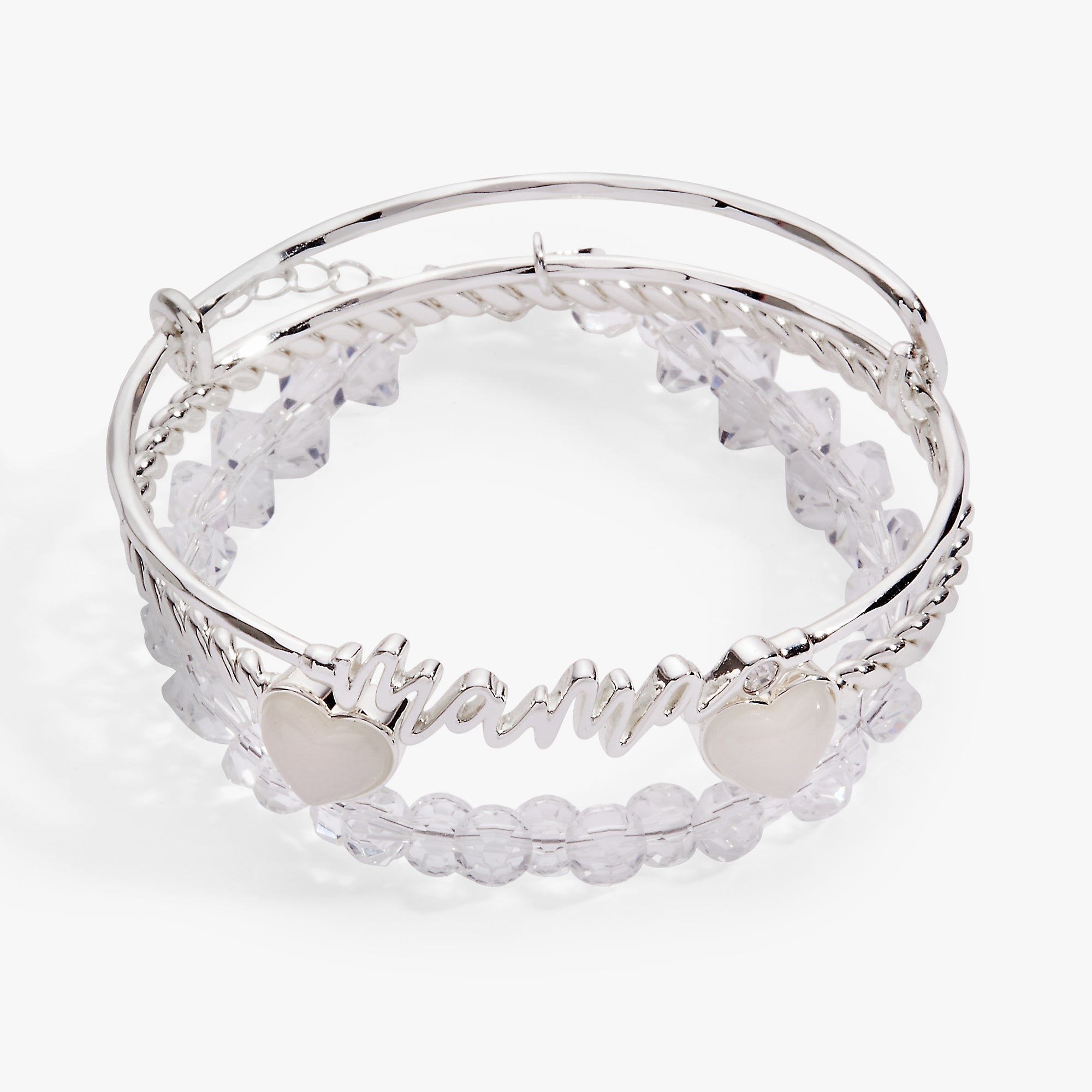Mama Bangle Set of 3 Silver | Alex and Ani