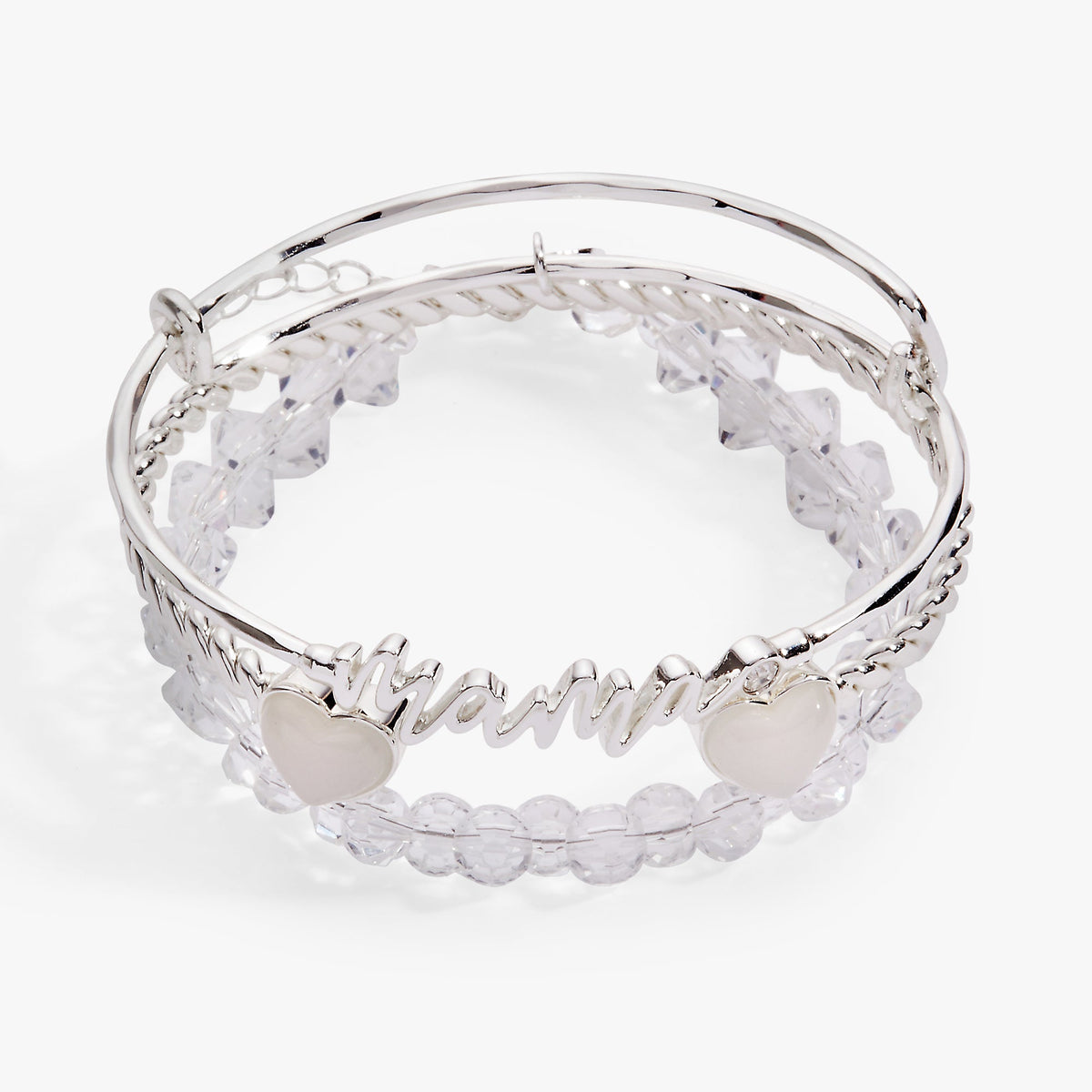 Mama Bangle Set of 3 Silver | Alex and Ani