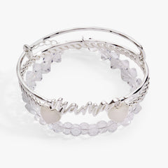Mama Bangle Set of 3 Silver | Alex and Ani