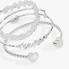 Mama Bangle Set of 3 Silver | Alex and Ani