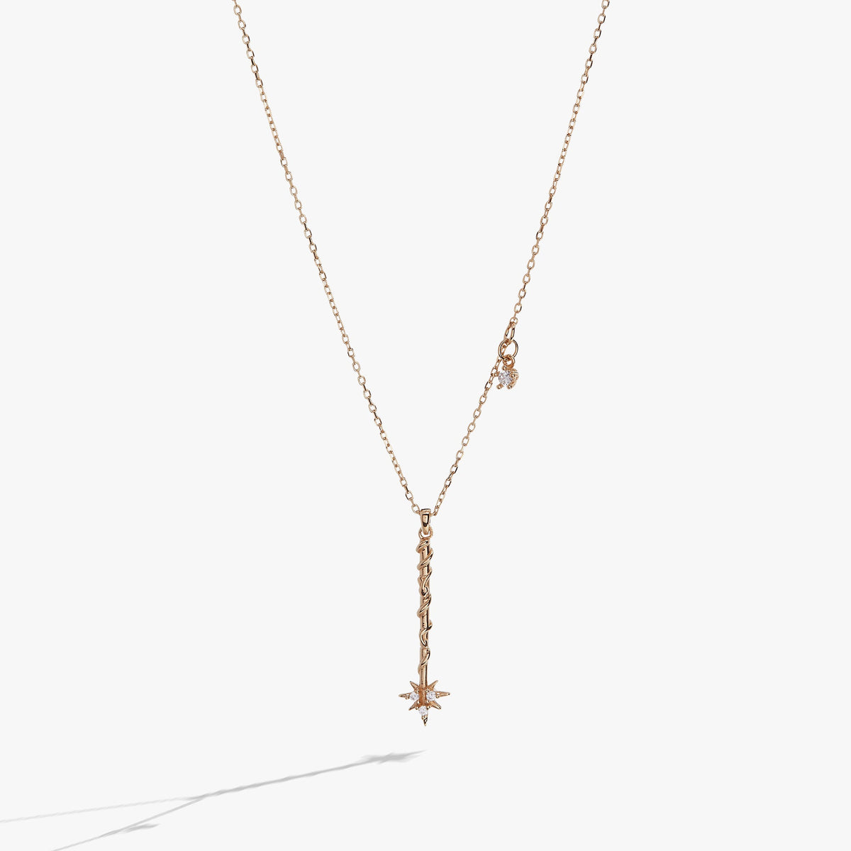Harry Potter Hermione Wand Necklace 14kt Gold Over Sterling Silver | Alex and Ani