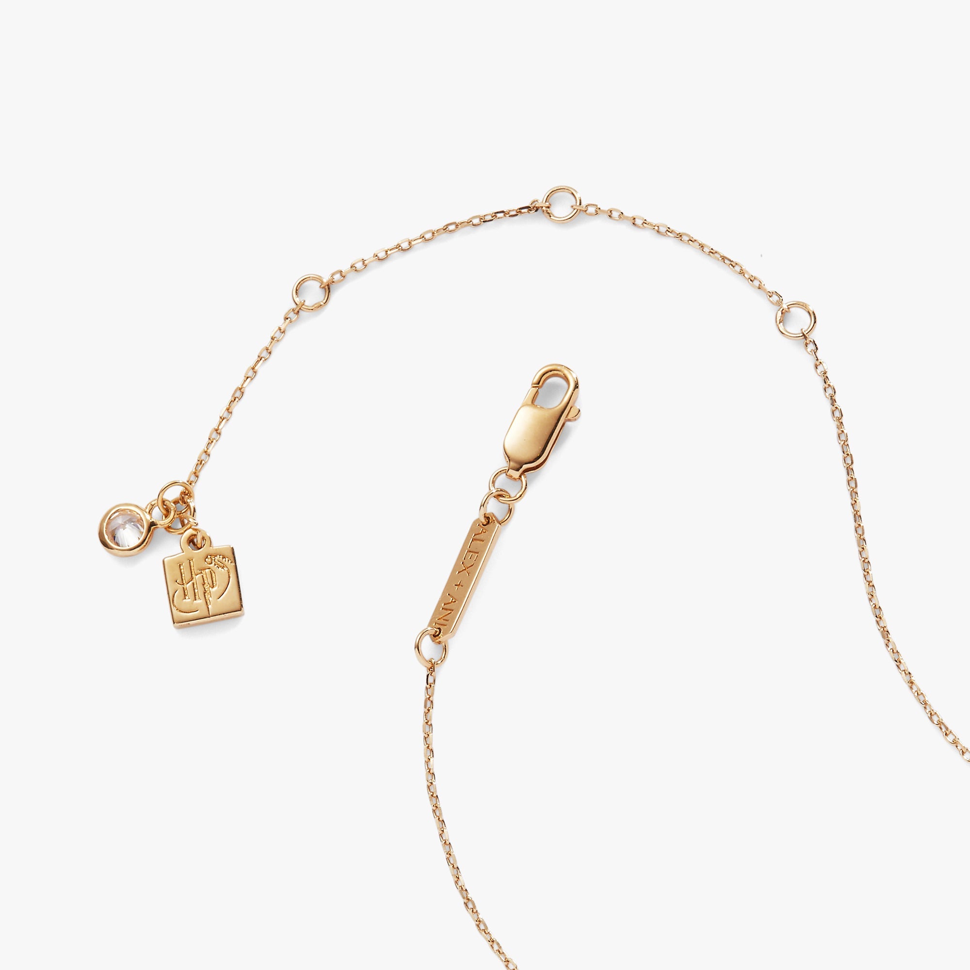 Harry Potter Hermione Wand Necklace 14kt Gold Over Sterling Silver | Alex and Ani