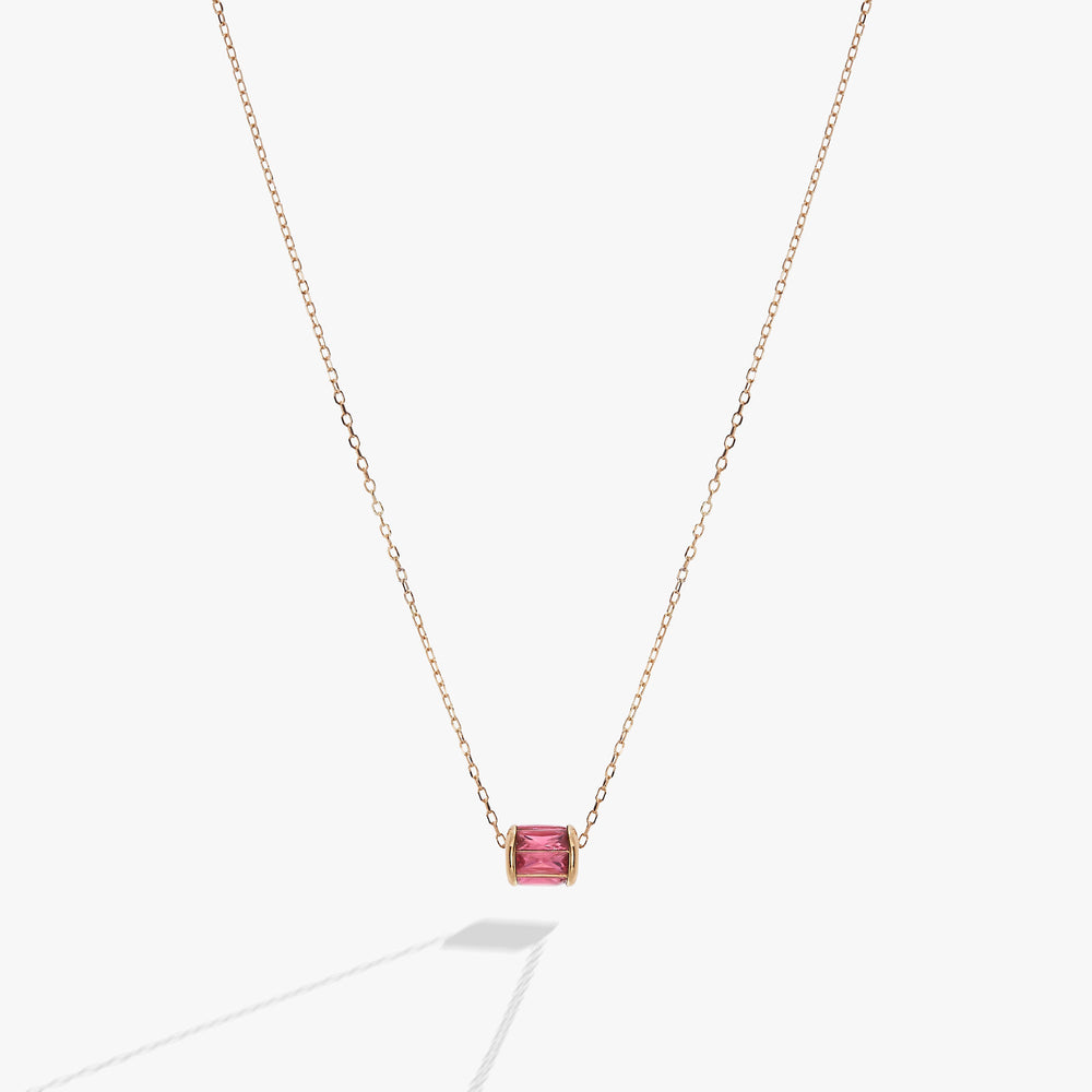 October Birthstone Precious Pendant Necklace 14kt Gold Over Sterling Silver | Alex and Ani