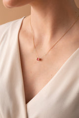 October Birthstone Precious Pendant Necklace 14kt Gold Over Sterling Silver | Alex and Ani
