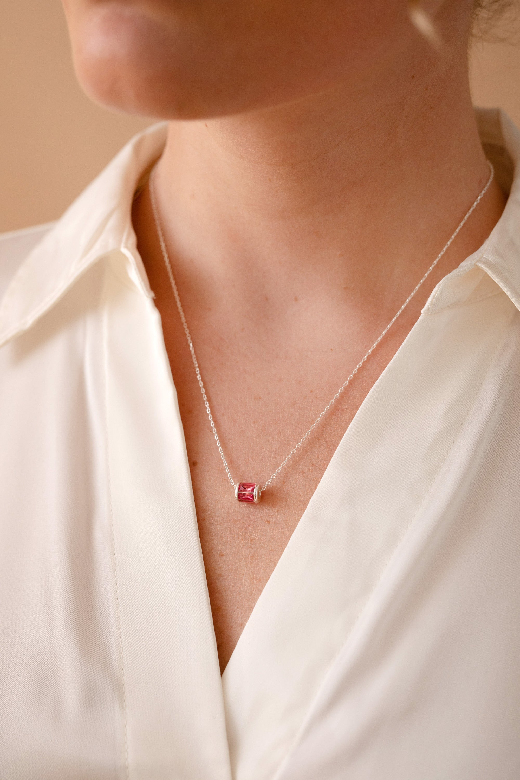 October Birthstone Precious Pendant Necklace 14kt Gold Over Sterling Silver | Alex and Ani