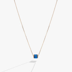 September Birthstone Precious Pendant Necklace 14kt Gold Over Sterling Silver | Alex and Ani