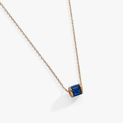 September Birthstone Precious Pendant Necklace 14kt Gold Over Sterling Silver | Alex and Ani