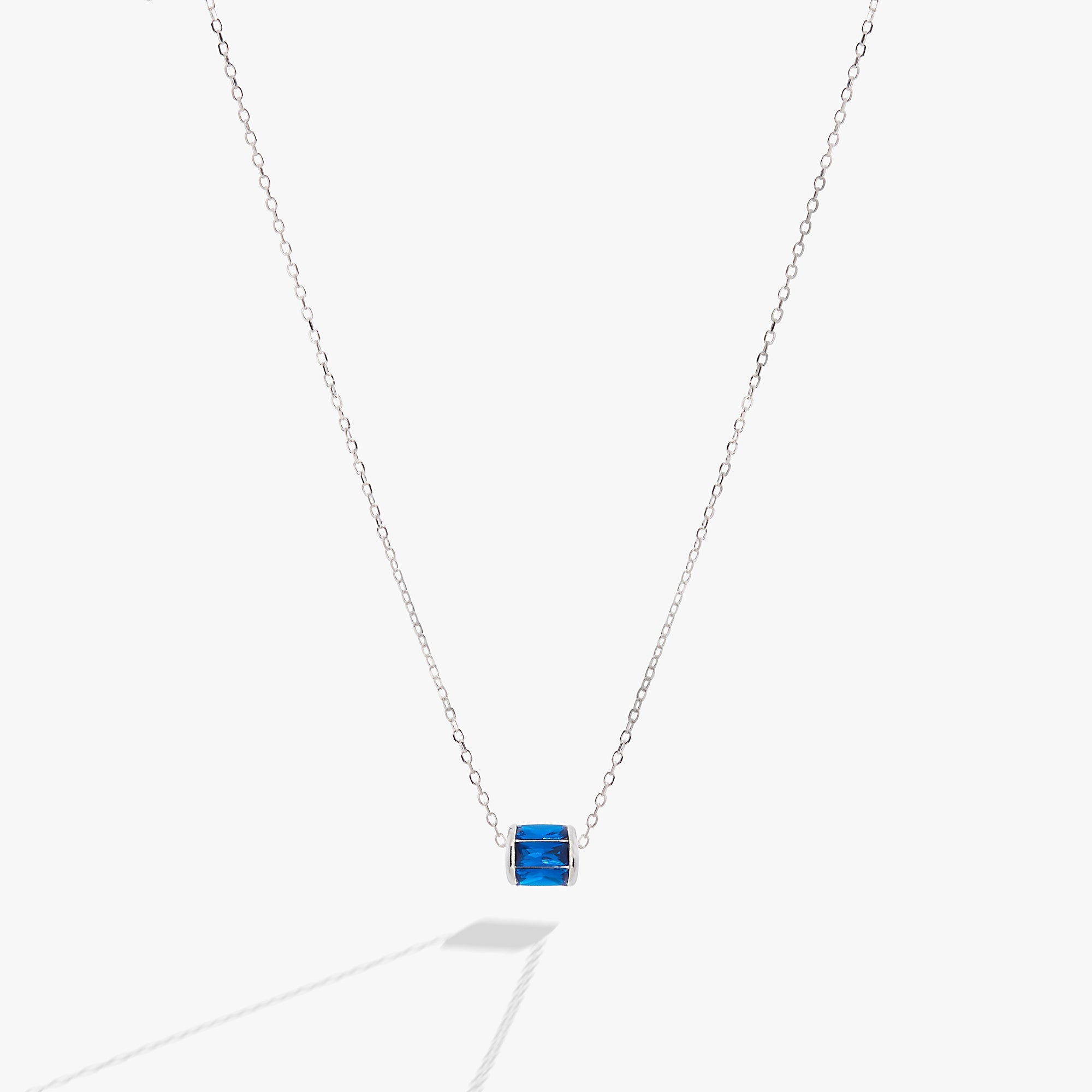 September Birthstone Precious Pendant Necklace 14kt Gold Over Sterling Silver | Alex and Ani
