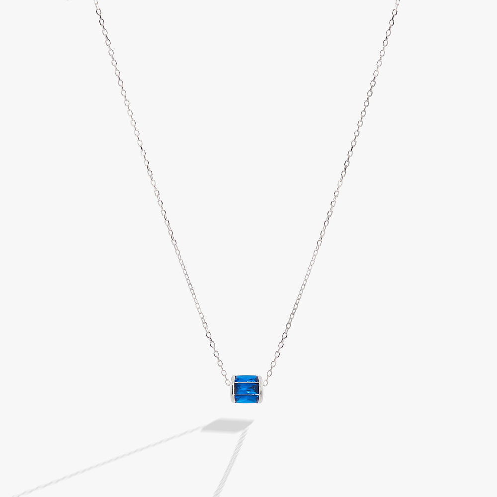 September Birthstone Precious Pendant Necklace 14kt Gold Over Sterling Silver | Alex and Ani