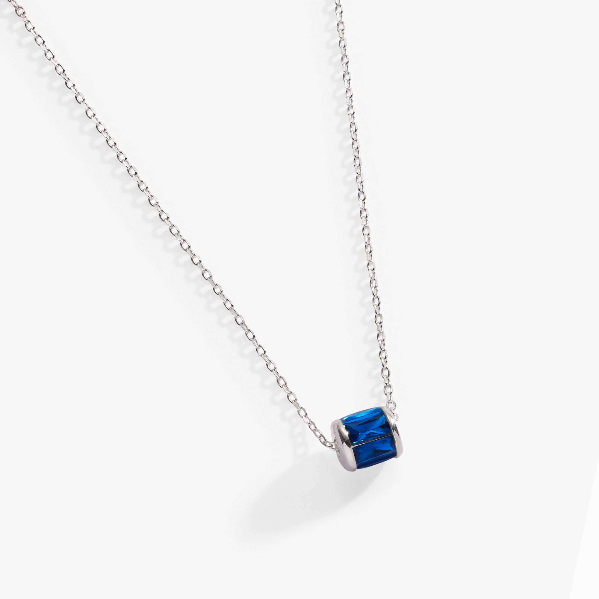 September Birthstone Precious Pendant Necklace 14kt Gold Over Sterling Silver | Alex and Ani