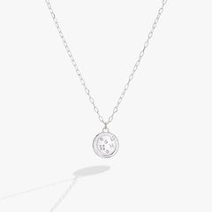 Pisces Zodiac Precious Necklace Sterling Silver | Alex and Ani