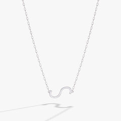 Precious Elongated Initial Necklace S 14kt Gold Over .925 Sterling Silver | Alex and Ani
