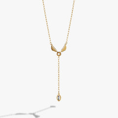 Harry Potter Golden Snitch Lariat Necklace 14kt Gold Over Sterling Silver | Alex and Ani