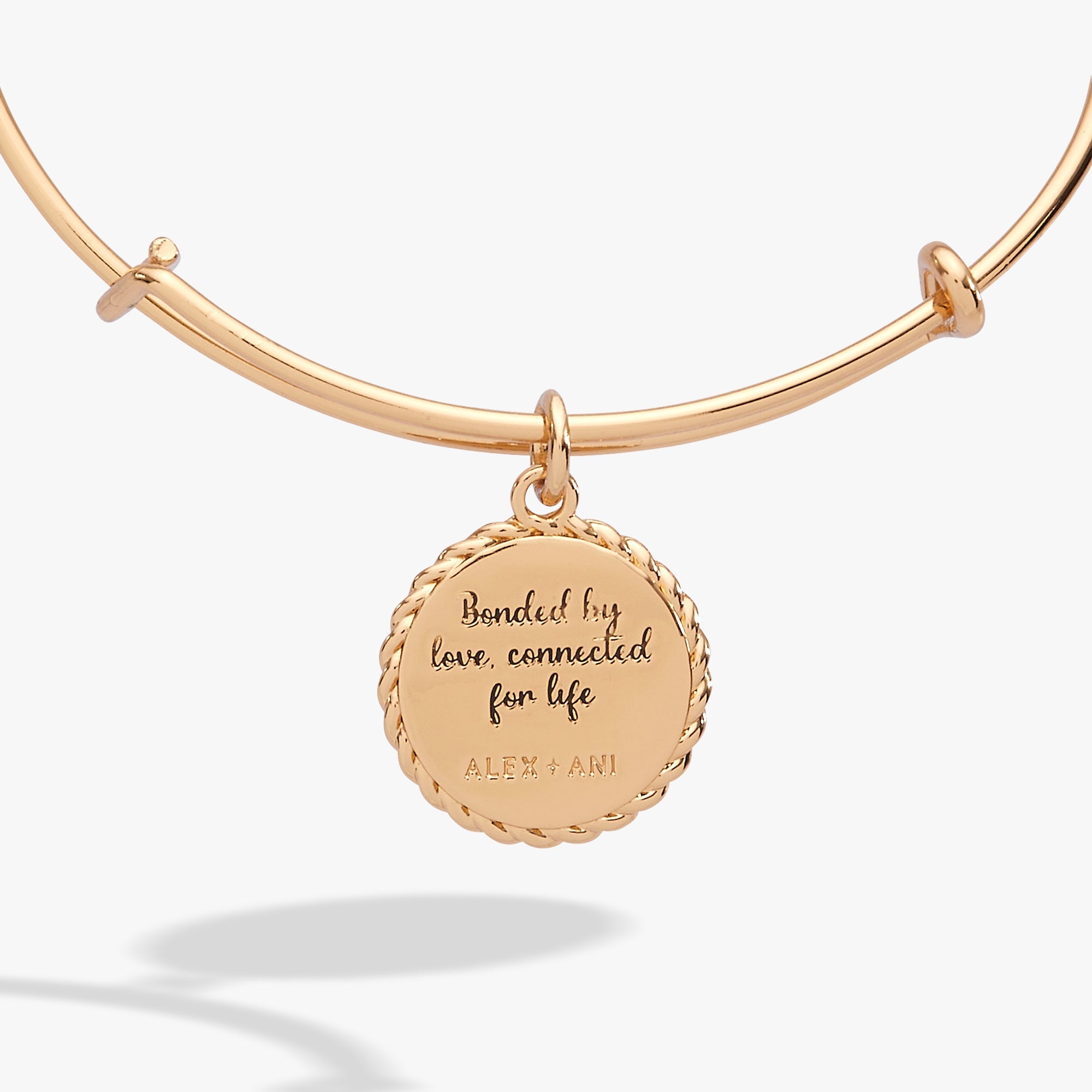 Mom Charm Bangle Gold | Alex and Ani
