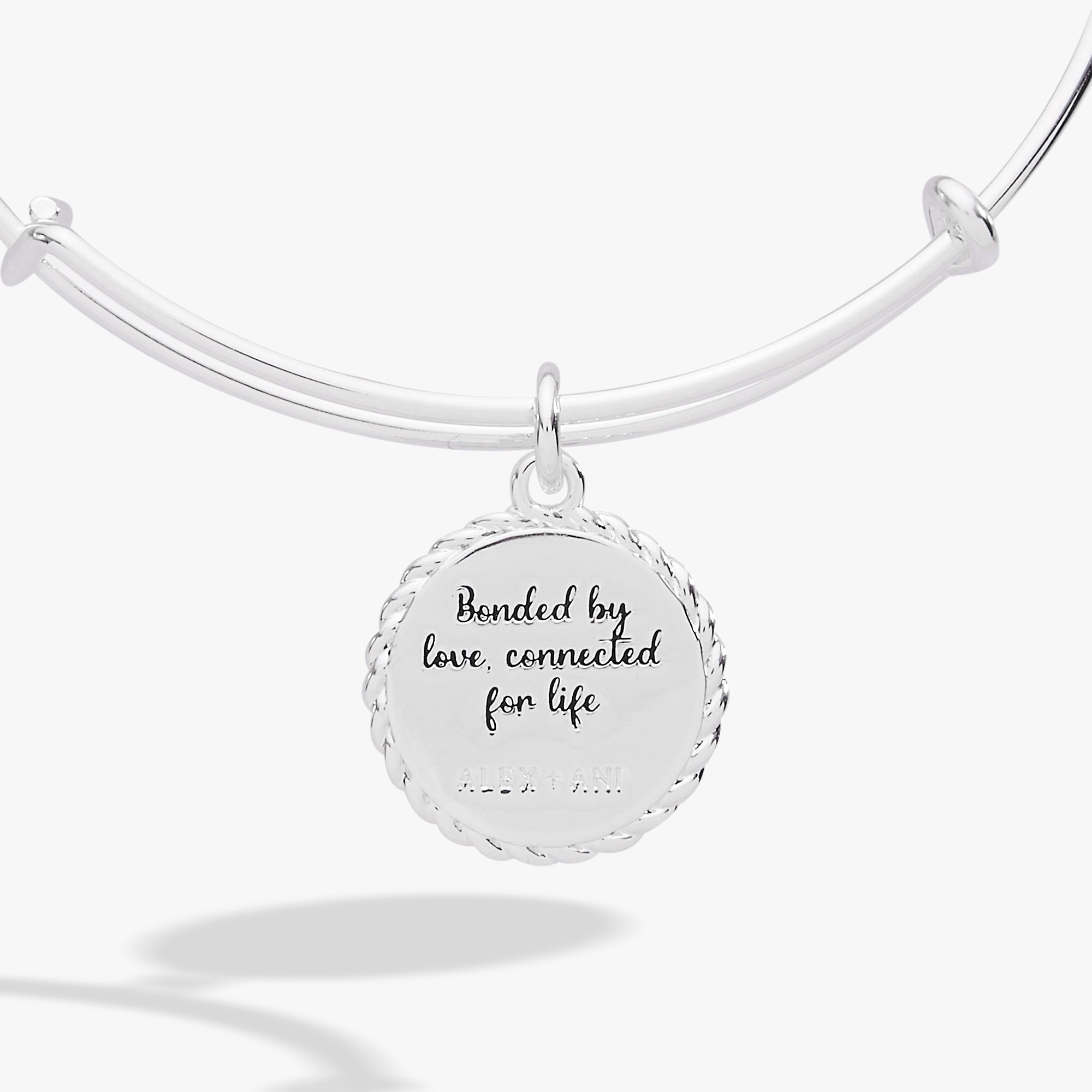 Mom Charm Bangle Gold | Alex and Ani