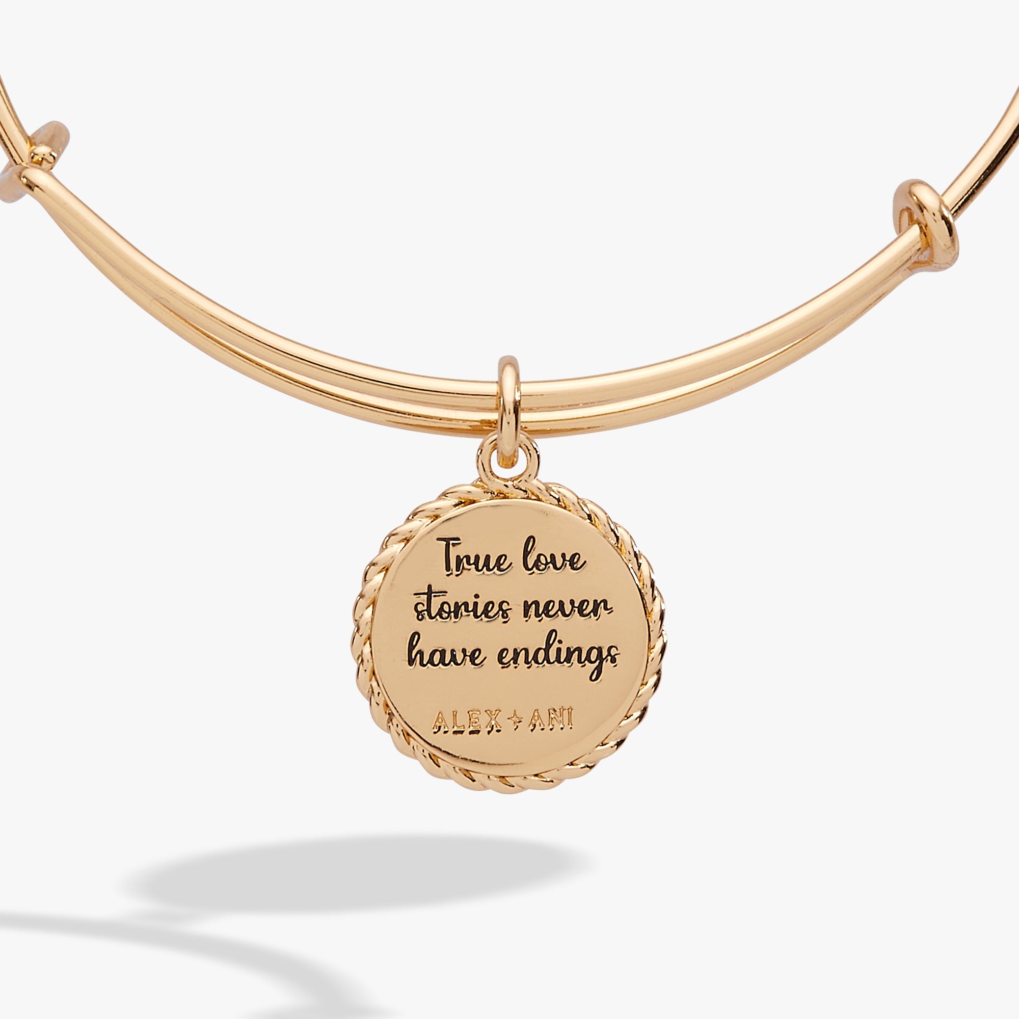 Wife Charm Bangle Gold | Alex and Ani