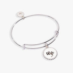 Wife Charm Bangle Gold | Alex and Ani