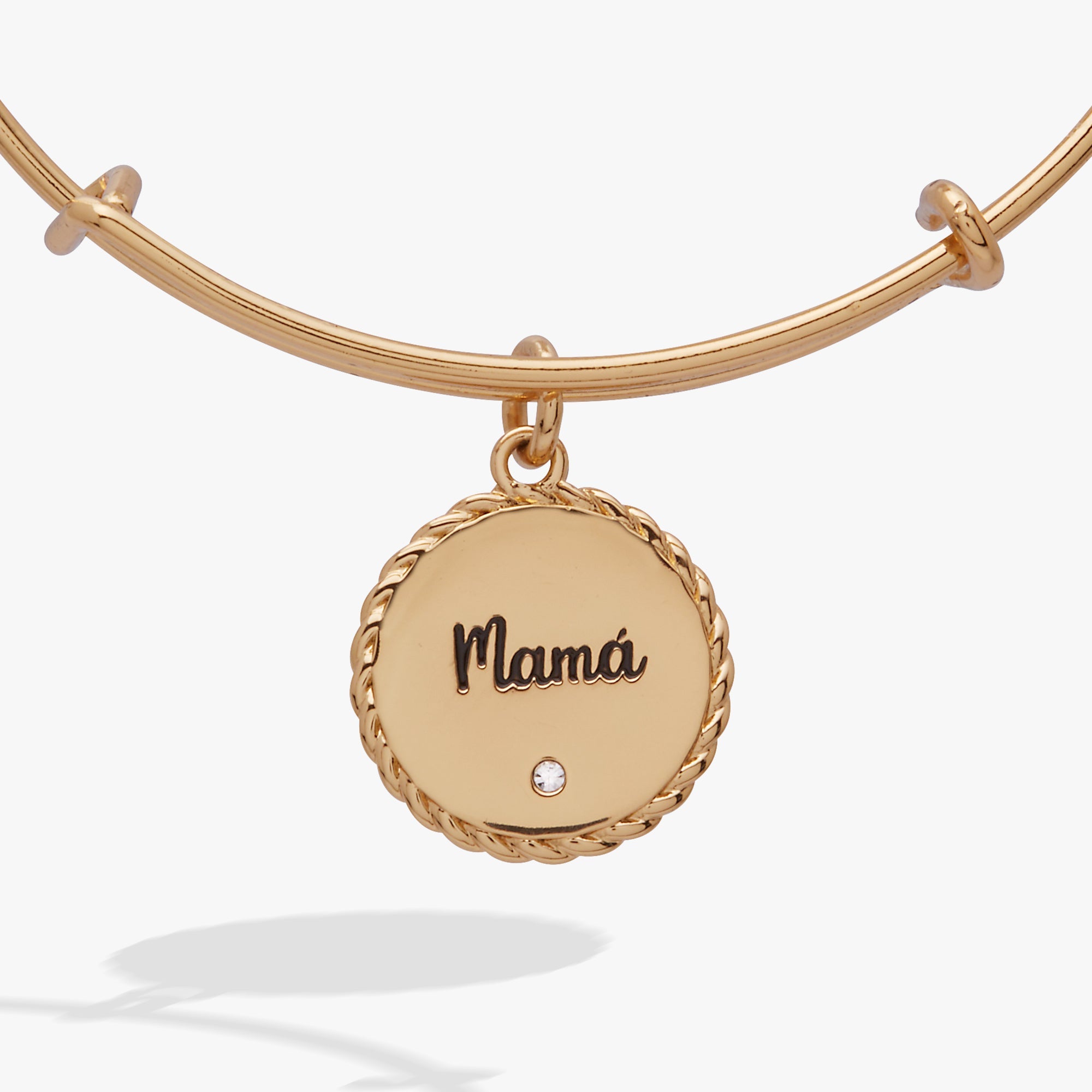 Mamá Charm Bangle Silver | Alex and Ani