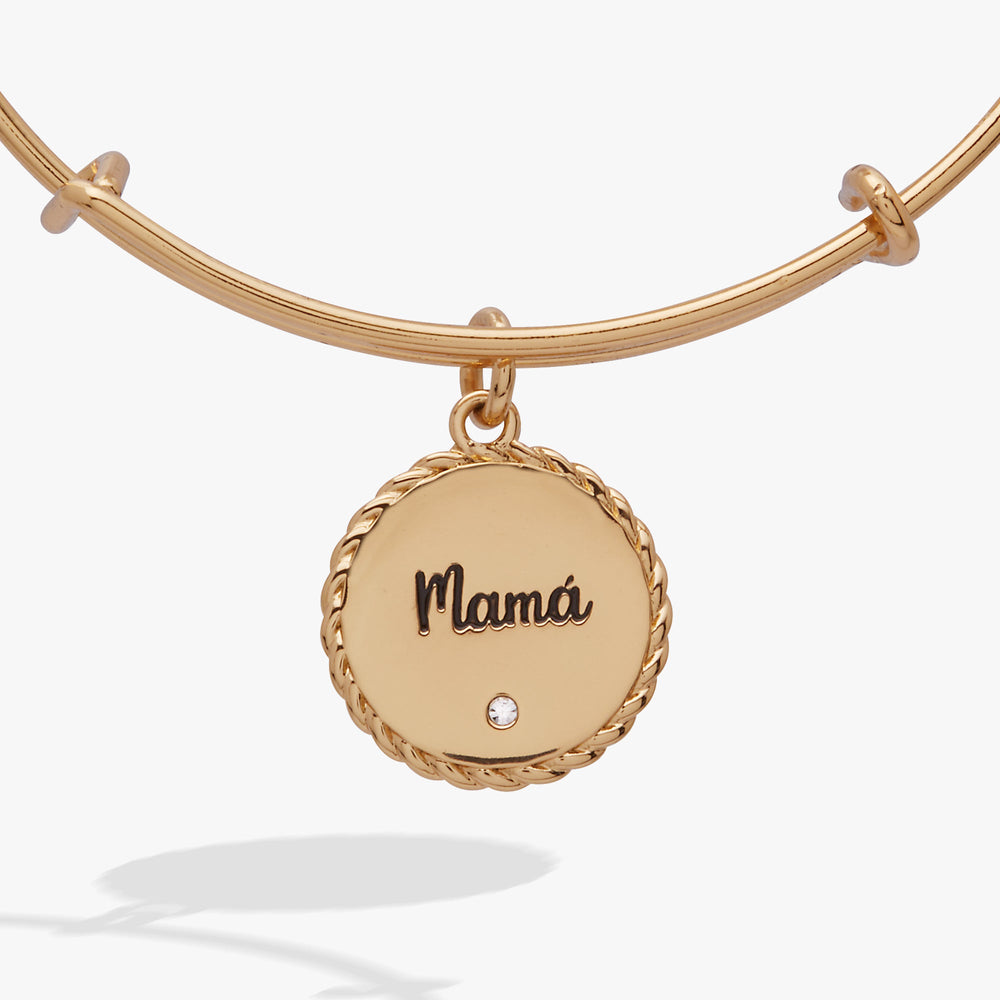 Mamá Charm Bangle Silver | Alex and Ani
