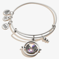 Harry Potter™ Time Turner Spinner Charm Bangle Rafaelian Silver | Alex and Ani